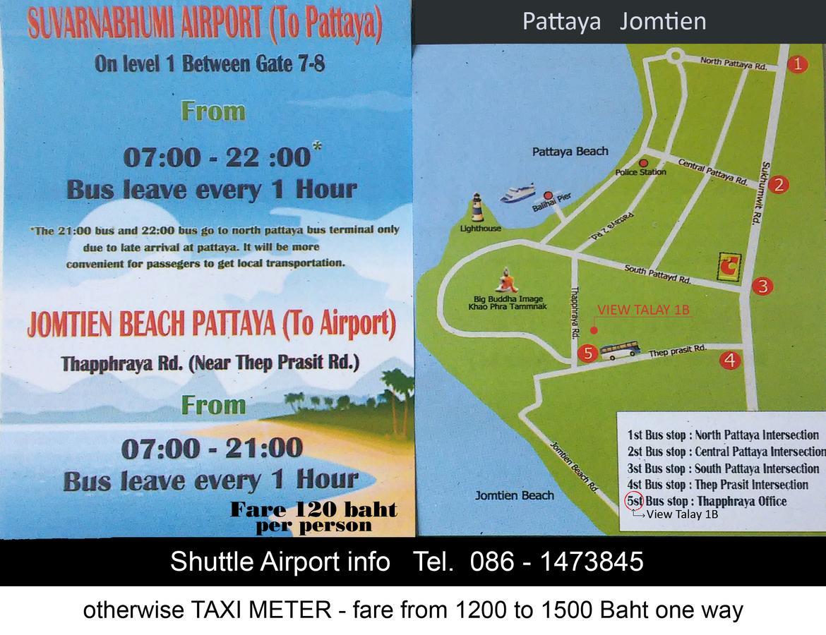 View Talay 1B Studio Pattaya Exteriör bild